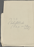 Stefan George letters to Ernst Morwitz, 1921