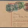 Stefan George letters to Ernst Morwitz, 1921