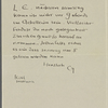 Stefan George letters to Ernst Morwitz, 1921