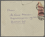 Stefan George letters to Ernst Morwitz, 1922