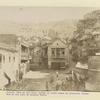 Tiflis: Part of old city. Street on right leads to Botanical garden and on the left to Sulphur Baths