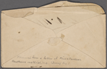 Miscellaneous manuscript material: letter scraps (Cuba journal); envelopes; death of a son