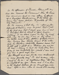 Miscellaneous manuscript material: letter scraps (Cuba journal); envelopes; death of a son