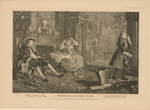 Marriage A-La-Mode.  Plate II.  [The Breakfast Scene]