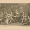 Marriage A-La-Mode.  Plate III.  [The Scene with the Quack]