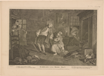 Marriage A-La-Mode.  Plate V. [The Death of the Earl]