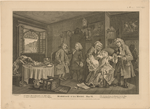 Marriage A-La-Mode.  Plate VI. [The Death of the Countess]