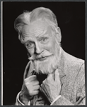Bramwell Fletcher in the stage production The Bernard Shaw Story
