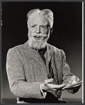 Bramwell Fletcher in the stage production The Bernard Shaw Story