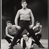 Liza Minnelli [bottom], Don Slaton, Paul Charles, and Gene Castle in the 1963 Off-Broadway revival of Best Foot Forward
