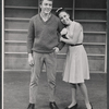 Edmund Gaynes and Jill Choder in the 1963 Off-Broadway revival of Best Foot Forward