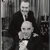 Frank Lovejoy and James Westerfield in the tour of the stage production The Best Man