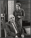 James Westerfield and Leora Dana in the touring stage production The Best Man