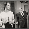 Leora Dana and James Westerfield in the touring stage production The Best Man