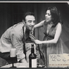 Martin Priest and Maya Kenin in the stage production Duet for Three