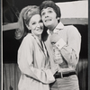 Geraldine Page and Jordan Christopher in the stage production Black Comedy/White Lies