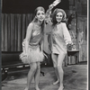 Geraldine Page and unidentified in the stage production Black Comedy/White Lies