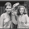 Geraldine Page and unidentified in the stage production Black Comedy/White Lies