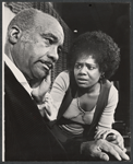 Earl Sydnor and Susan Batson in the stage production The Black Terror