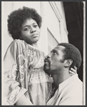 Susan Batson and Kain in the stage production The Black Terror