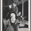 Alexandra Borrie, Jim Turner and unidentified in the stage production Blood