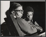 Mary Boylan and Madge Sinclair in the stage production Blood