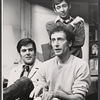 Tom Aldredge [center] and unidentified in the replacement cast of The Boys in the Band