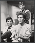 Tom Aldredge [center] and unidentified in the replacement cast of The Boys in the Band