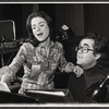 Tovah Feldshuh and Michel Legrand in the stage production Brain Child