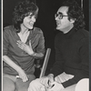 Michel Legrand and unidentified [right] in the stage production Brain Child