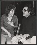 Michel Legrand and unidentified [right] in the stage production Brain Child