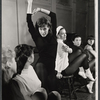 Mary Tyler Moore in rehearsal for the stage production Breakfast at Tiffany's