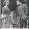 Karen Morrow and Bill Hayes in the City Center stage production Brigadoon