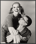 Margot Moser and Russell Nype in publicity for the stage production Brigadoon