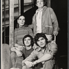 (Clockwise from upper left) Evelyn Page, Brendan Fay, Everett McGill, and Brian Farrell in the stage production Brothers