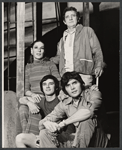 (Clockwise from upper left) Evelyn Page, Brendan Fay, Everett McGill, and Brian Farrell in the stage production Brothers