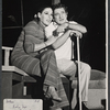 Evelyn Page and Brendan Fay in the stage production Brothers