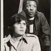Everett McGill and unidentified in the stage production Brothers