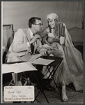 Russell Nype and Viveca Lindfors in the stage production Brohaha