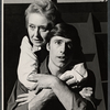 Celeste Holm and Richard Caine in publicity for the touring stage production Butterflies Are Free