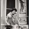 Gretchen Wyler and Gene Rayburn in the stage production Bye Bye Birdie