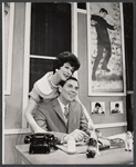 Gretchen Wyler and Gene Rayburn in the stage production Bye Bye Birdie