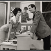 Gretchen Wyler and Gene Rayburn in the stage production Bye Bye Birdie
