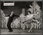 Gene Rayburn and Gretchen Wyler in the stage production Bye Bye Birdie