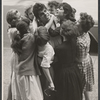 Dick Gautier and unidentified others in publicity shot for Bye Bye Birdie