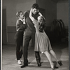 Karin Wolfe, Jesse Pearson and Ramona Bittles in rehearsal for the 1961 tour of Bye Bye Birdie