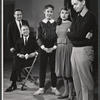 Lee Adams, Karin Wolfe, Ramona Bittles, Eddie Applegate and unidentified in rehearsal for the 1961 tour of Bye Bye Birdie