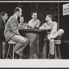 Eddie Applegate [right] and unidentified others in the 1961 tour of Bye Bye Birdie