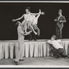 Elaine Dunn [center] and unidentified others in the 1961 tour of Bye Bye Birdie
