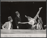 Elaine Dunn [center] and unidentified others in the 1961 tour of Bye Bye Birdie
